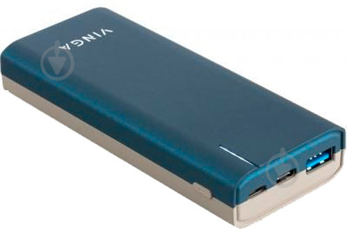 Повербанк Vinga soft touch 10000 mAh blue (BTPB3810QCROBL) - фото 4