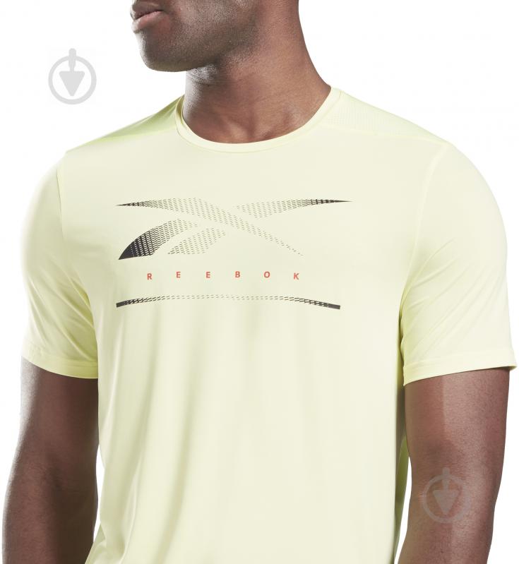 Футболка Reebok TS AC MOVE TEE Q2 GJ6372 р.S салатовый - фото 9