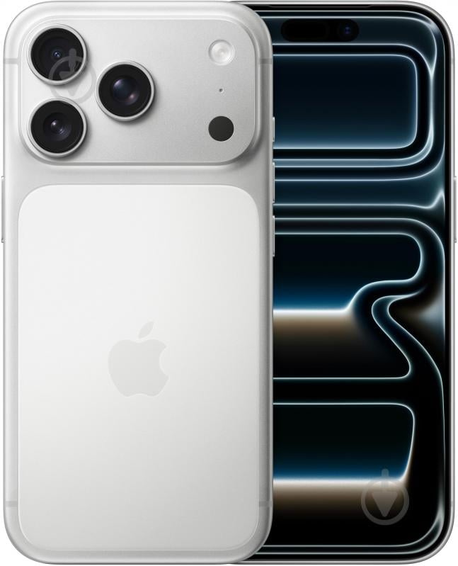 Смартфон Apple iPhone 17 Pro 512GB silver (MG8K4AF/A) - фото 1