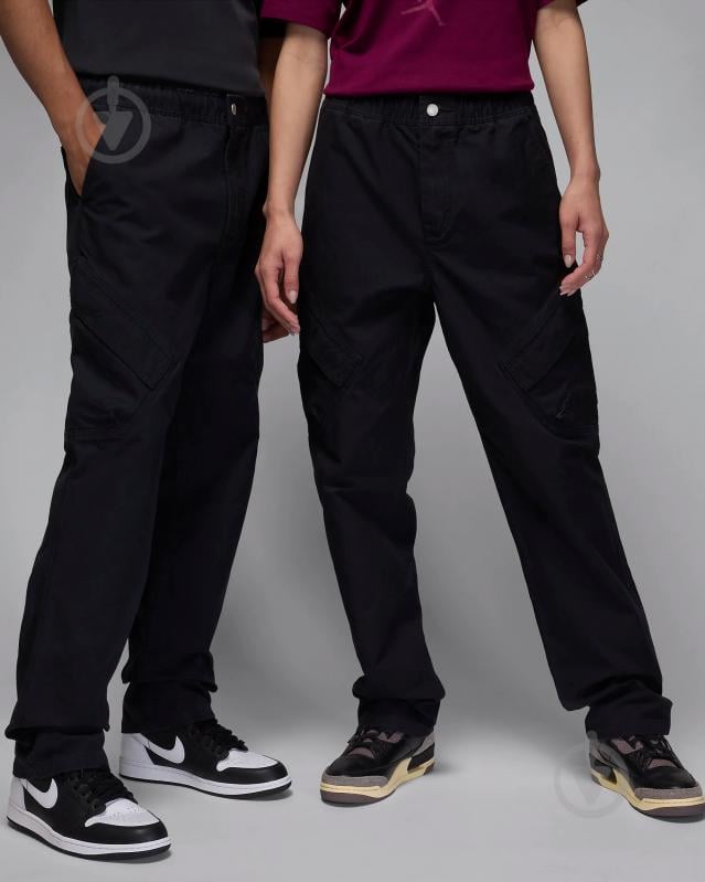 Штани Jordan M J CHICAGO PANT FV7255-010 р. XL чорний - фото 1