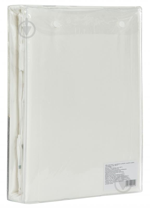 Пододеяльник Solid 160x220 см белый La Nuit - фото 4