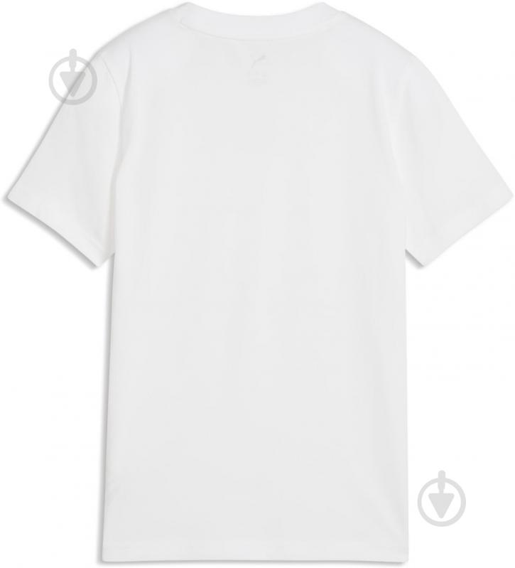 Футболка Puma ESS SCRIPT Tee G 69254202 р.164 белый - фото 2