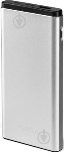 Повербанк Vinga QC3.0 PD aluminium 10000 mAh silver (BTPB1010QCALS) - фото 1