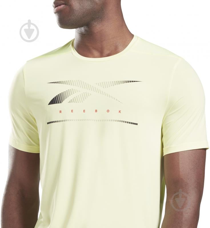 Футболка Reebok TS AC MOVE TEE Q2 GJ6372 р.M салатовый - фото 9