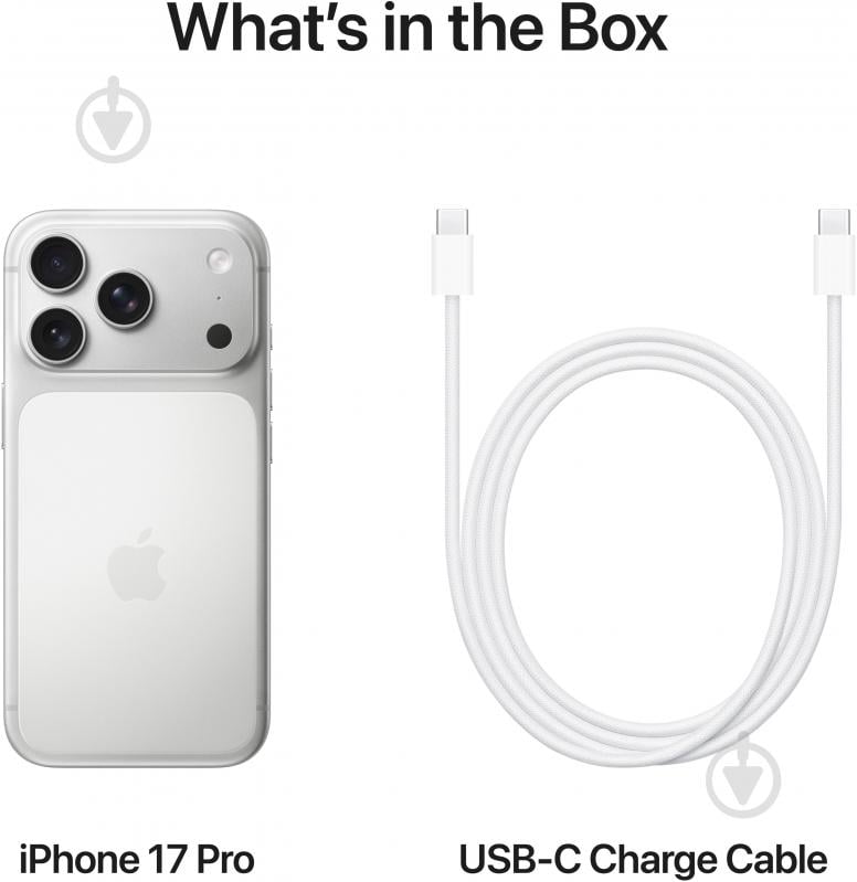 Смартфон Apple iPhone 17 Pro 1TB Silver (MG8P4AF/A) - фото 8