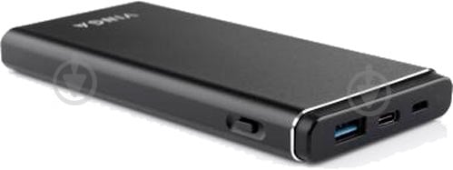 Повербанк Vinga QC3.0 PD aluminium 10000 mAh black (BTPB1010QCALBK) - фото 2