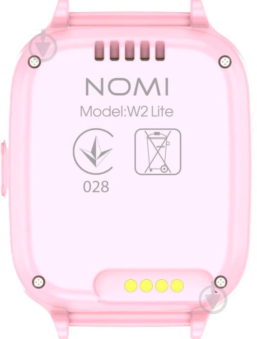 Смарт-годинник Nomi дитячий Nomi W2 lite pink (503951) - фото 8