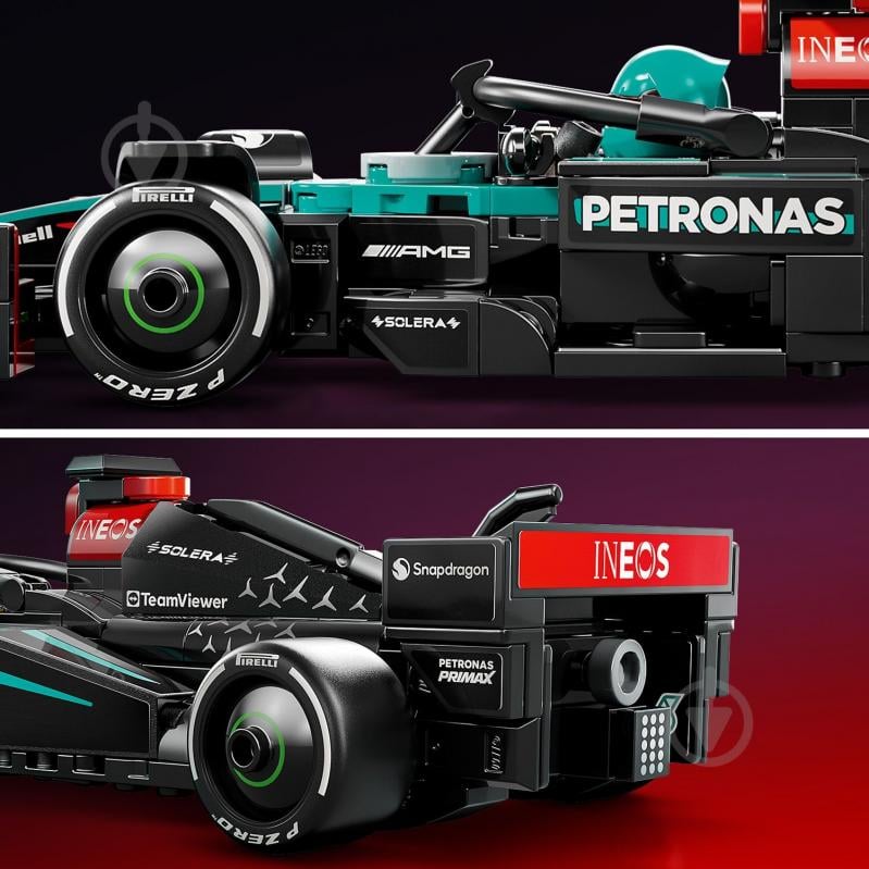 Конструктор LEGO Speed Champions Автомобіль для перегонів Mercedes-AMG F1® W15 77244 - фото 14