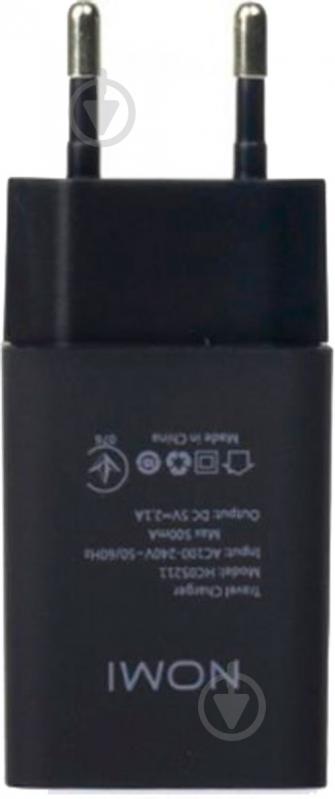 Зарядное устройство Nomi HC05211 черный - фото 6 Зарядное устройство Nomi HC05211 черный - фото 6