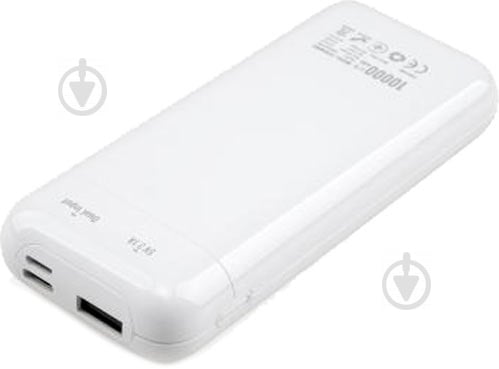 Повербанк Vinga glossy 10000 mAh white (VPB1MWH) - фото 4