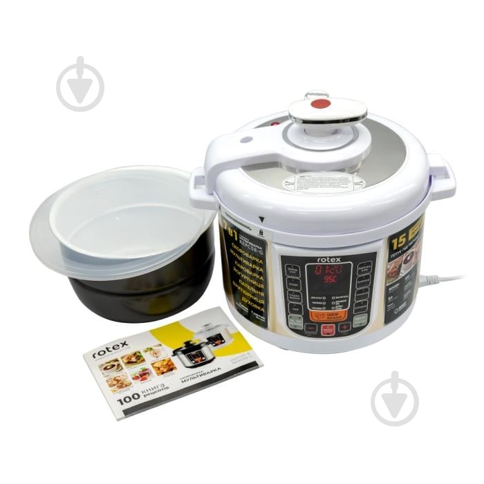 ВИТРИНА! Мультиварка-скороварка Rotex REPC58-G - фото 2 ВИТРИНА! Мультиварка-скороварка Rotex REPC58-G - фото 2