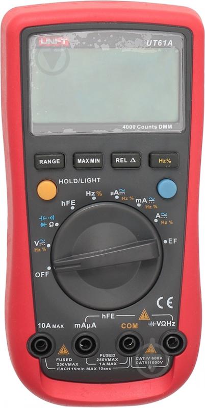 Мультиметр цифровой UT61A - фото 1