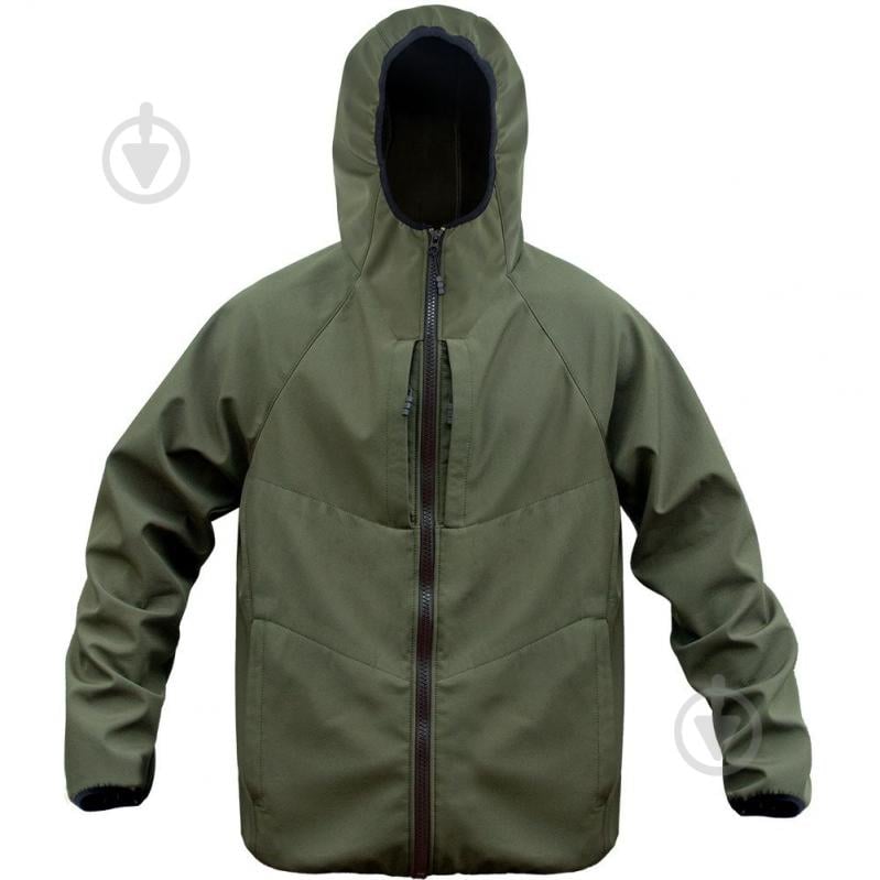 Куртка мужская демисезонная Expert Тактическая Осенняя, Softshell р.XL хаки - фото 1