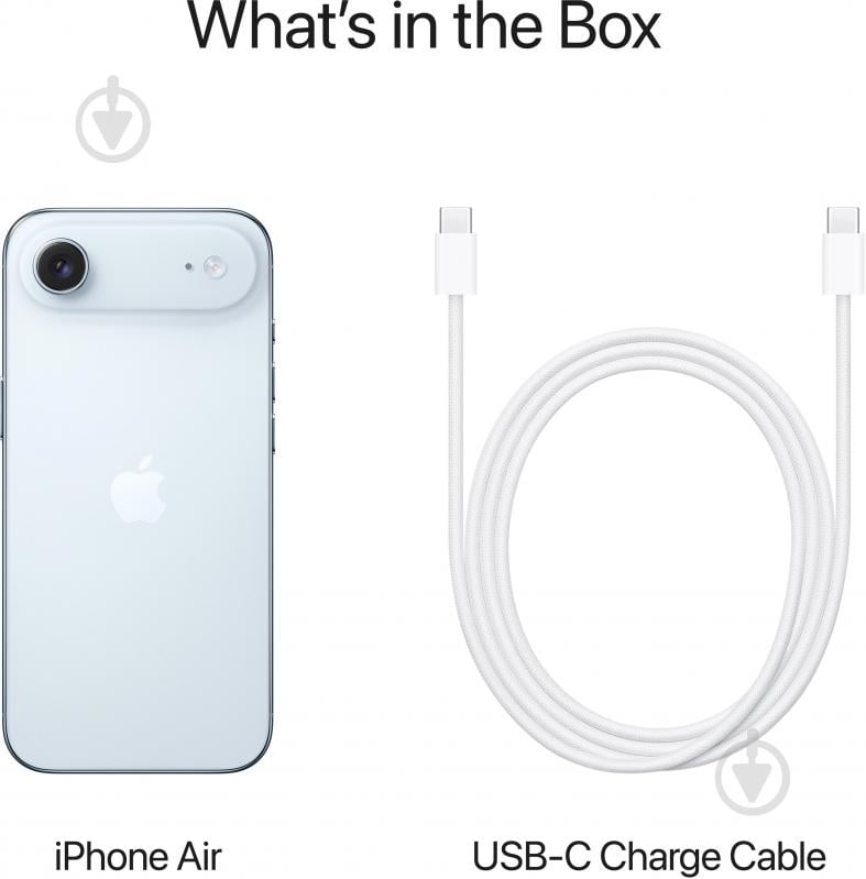 Смартфон Apple iPhone Air 1TB Sky Blue (MG304AF/A) - фото 8