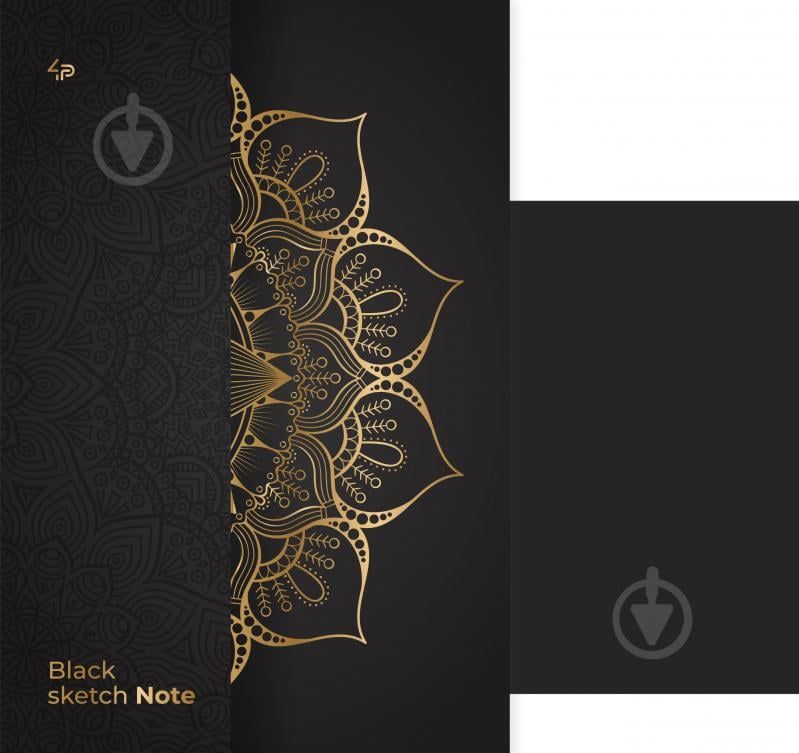 Скетчбук Black sketch note lotus Profiplan - фото 1