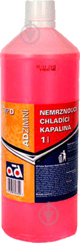 Антифриз AD ANTIFREEZE TYP D (5415236303309) -38°C 1 л красный - фото 1