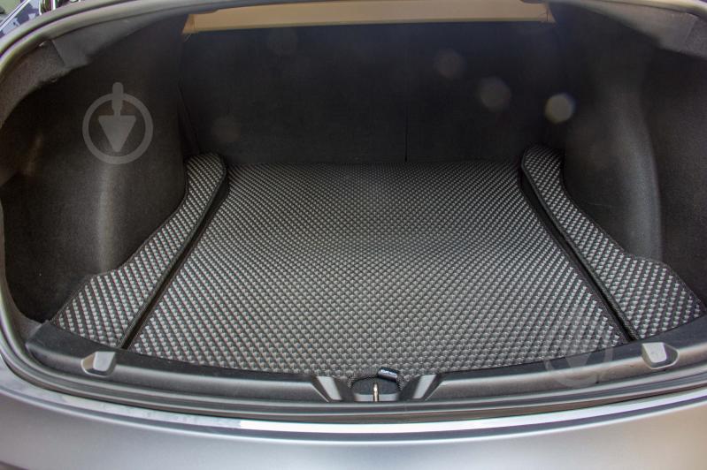 Ковер в багажник EVAtech Tesla Model 3 2017-2020 (TA1592BE2RBB) модельные - фото 1