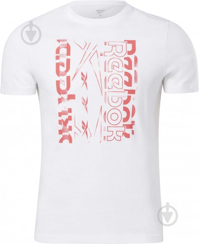 Футболка Reebok VECTOR GRAPHIC TEE GL3162 р.M білий - фото 1