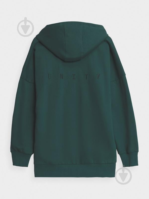 Джемпер 4F SWEATSHIRT F0715 4FAW23TSWSF0715-40S р.2XL зелений - фото 2