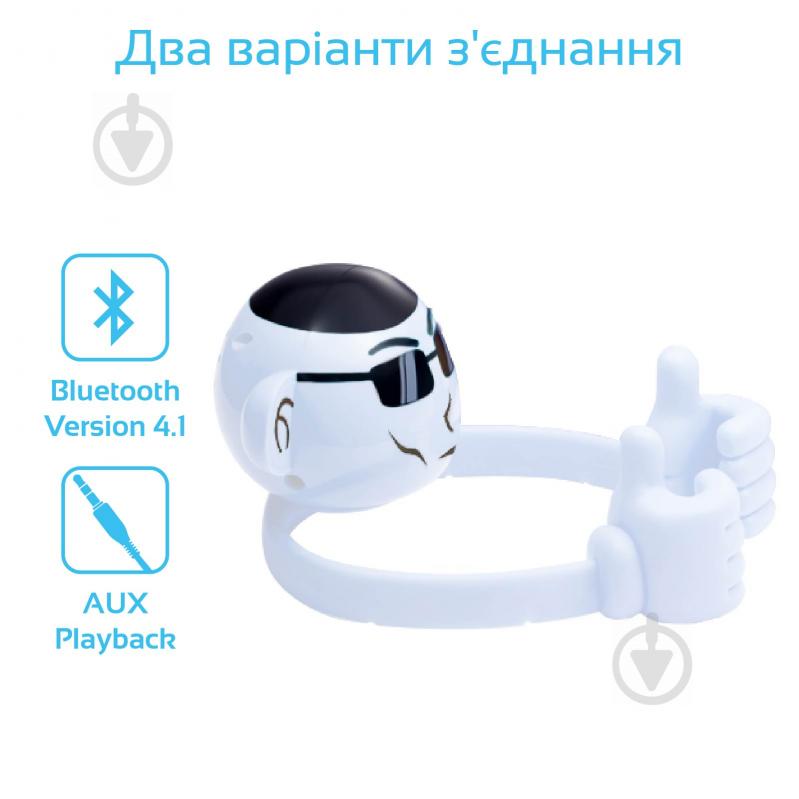 Портативная колонка Promate Ape 1.0 white (ape.white) - фото 6