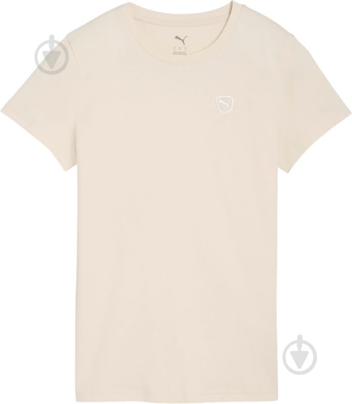 Футболка Puma ESS ELEVATED TEE 69185587 р.M бежевый - фото 1