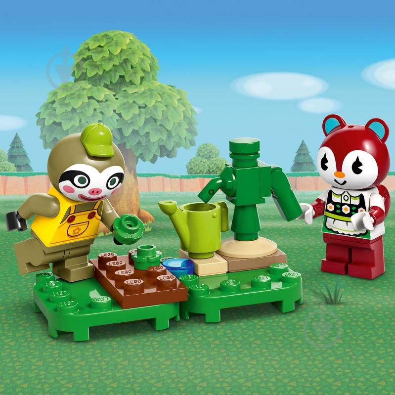 Конструктор LEGO Animal Crossing Садовый магазин и караван, принадлежащие Leif 77054 - фото 9