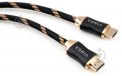 Кабель мультимедийный Vinga HDMI – HDMI 10 м черный (VCPHDMI20BPR10) - фото 2 Кабель мультимедийный Vinga HDMI – HDMI 10 м черный (VCPHDMI20BPR10) - фото 2