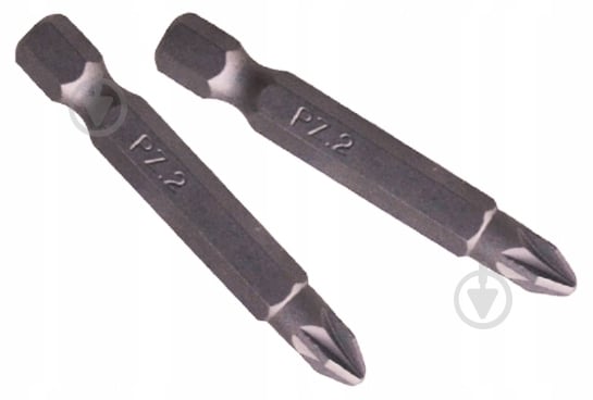 Біта Proline хрестоподібна РZ 2 x 50 мм 1/4 2 шт. 10667 - фото 1