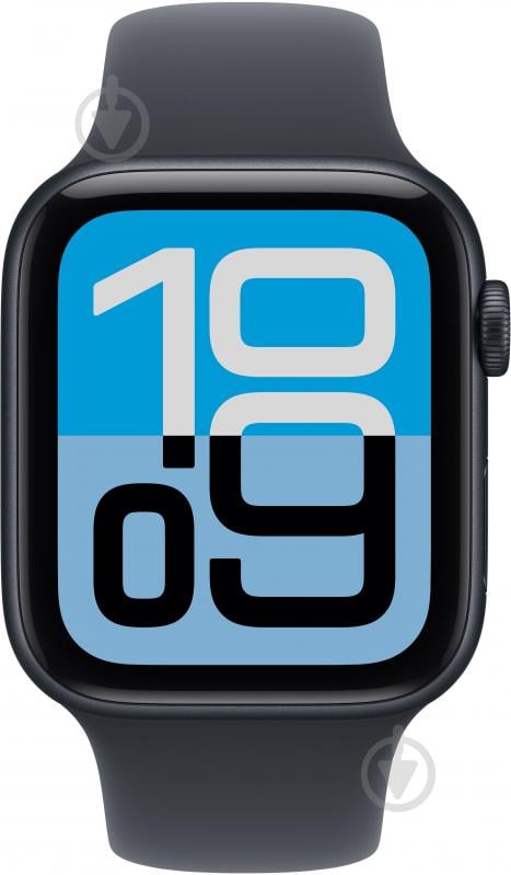 Смарт-годинник Apple Watch SE 3 GPS + Cellular 44mm Midnight Aluminium Case with Midnight Sport Band - S/M (MEPH4RK/A) - фото 2