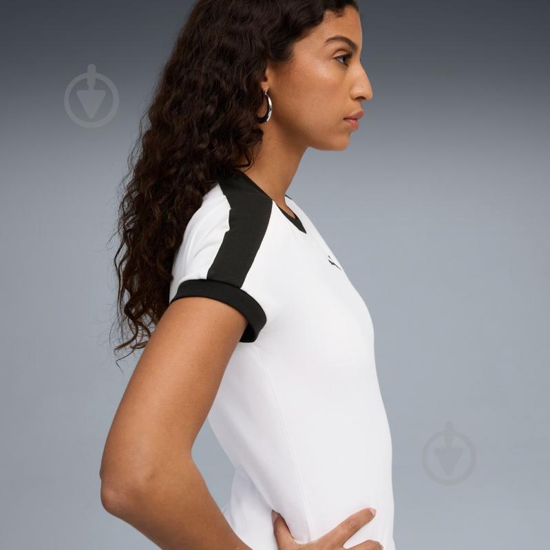 Футболка Puma T7 Slim Tee 63212902 р.M білий - фото 4 Футболка Puma T7 Slim Tee 63212902 р.M білий - фото 4