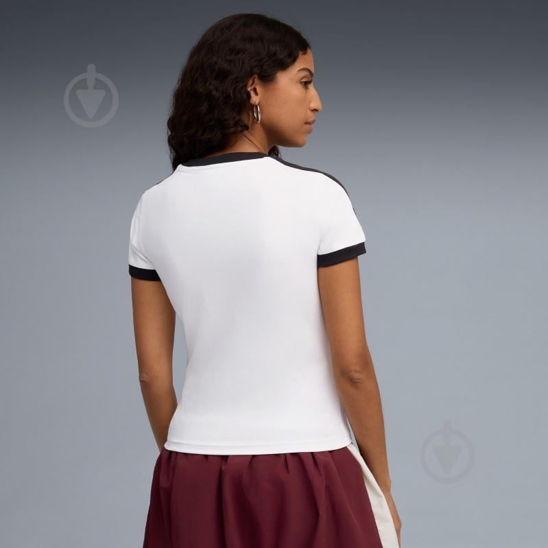 Футболка Puma T7 Slim Tee 63212902 р.M білий - фото 6 Футболка Puma T7 Slim Tee 63212902 р.M білий - фото 6