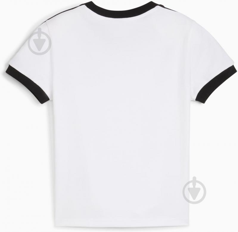 Футболка Puma T7 Slim Tee 63212902 р.M білий - фото 2 Футболка Puma T7 Slim Tee 63212902 р.M білий - фото 2