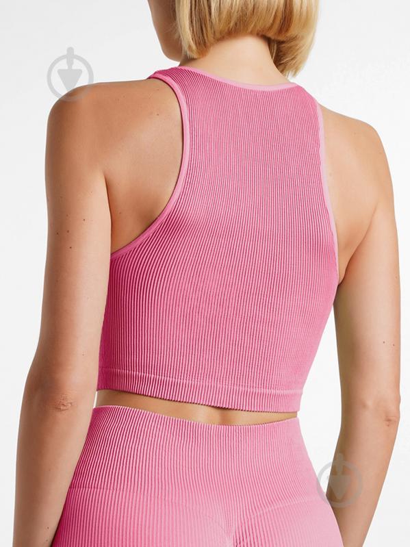 Топ Giulia Halter top rib р.S/M розовый - фото 2