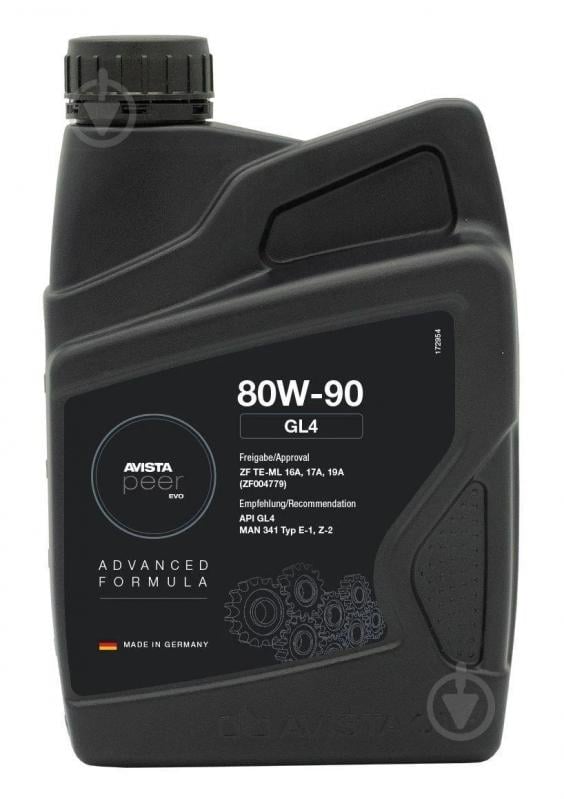 Масло трансмиссионное AVISTA peer EVO GL4 80W-90 1 л (153099) - фото 1 Масло трансмиссионное AVISTA peer EVO GL4 80W-90 1 л (153099) - фото 1