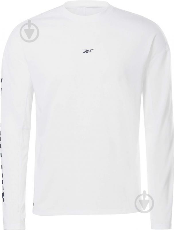 Джемпер Reebok LM LS TEE GN5976 р. M белый - фото 1