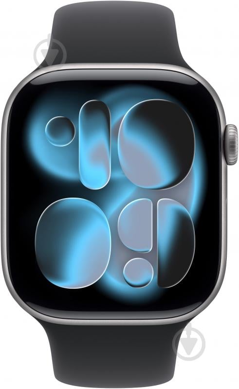 Смарт-годинник Apple Watch Series 11 GPS 46mm Space Grey Aluminium Case with Black Sport Band - M/L (MEV44RK/A) - фото 2