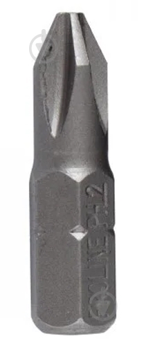Набор бит Proline 1/4 РН0 х 25 мм 25 шт. 10620 - фото 1