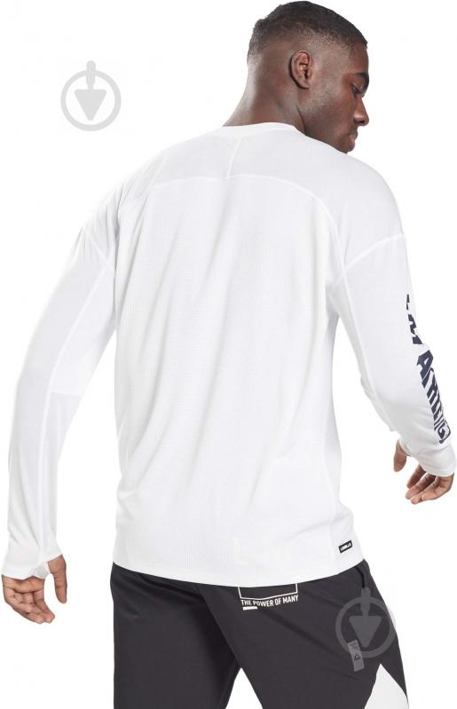 Джемпер Reebok LM LS TEE GN5976 р. L білий - фото 6