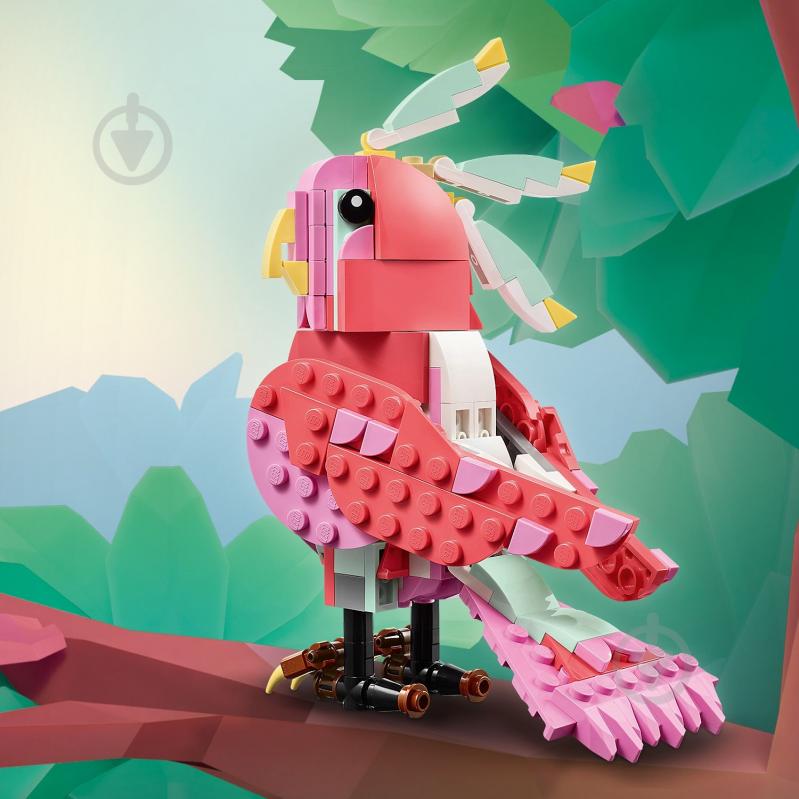 Конструктор LEGO Creator Дикі тварини: рожевий фламінго 31170 - фото 15 Конструктор LEGO Creator Дикі тварини: рожевий фламінго 31170 - фото 15