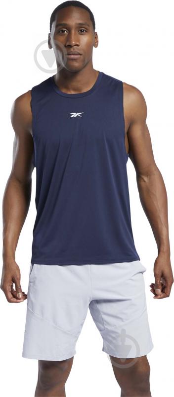 Майка Reebok LM KNIT TANK GN5980 р.S черный - фото 2