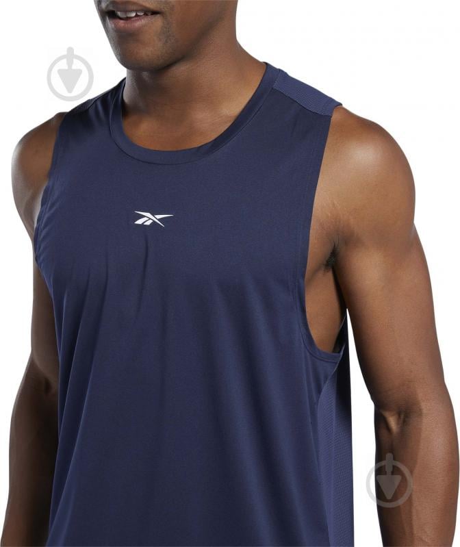 Майка Reebok LM KNIT TANK GN5980 р.S черный - фото 6