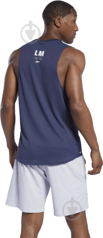 Майка Reebok LM KNIT TANK GN5980 р.S черный - фото 7