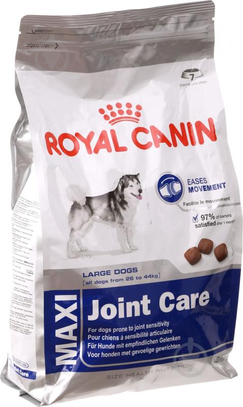Корм сухой для взрослых собак для крупных пород Royal Canin Maxi Joint Care 3 кг (домашняя птица, рис, кукуруза) 3 кг - фото 2 Корм сухой для взрослых собак для крупных пород Royal Canin Maxi Joint Care 3 кг (домашняя птица, рис, кукуруза) 3 кг - фото 2