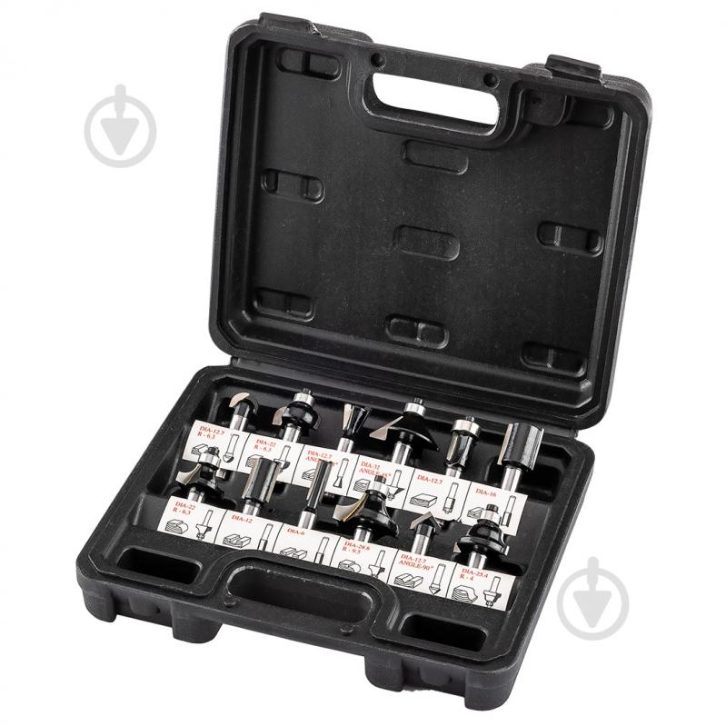 Фреза прямая GRAPHITE 12 шт. 56T614 - фото 1