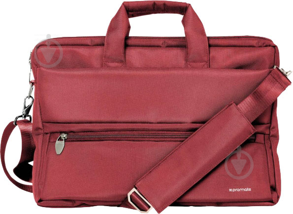 Сумка для ноутбука Promate 15.6" red (apollo-mb.red) - фото 1