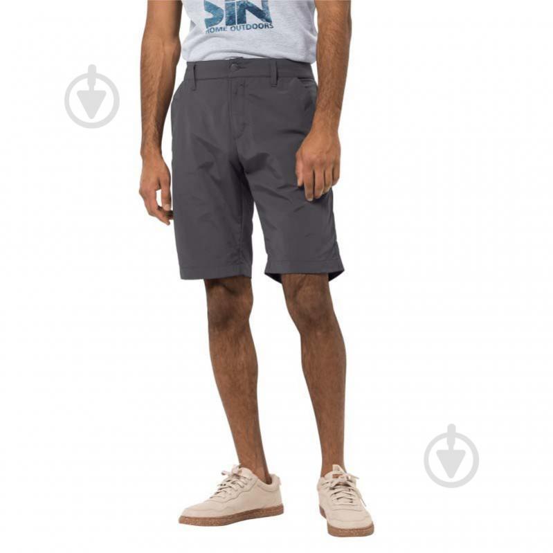 Шорти Jack Wolfskin DESERT VALLEY SHORTS MEN 1504741_6168 р. 52 темно-сірий - фото 1