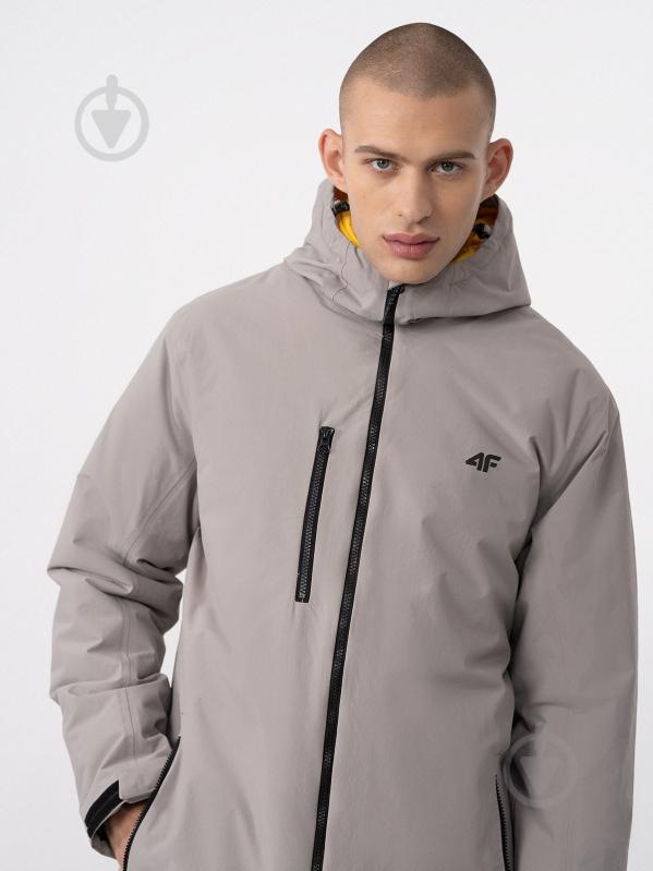 Куртка-парка 4F TECHNICAL JACKET M302 4FAW23TTJAM302-83S р.M бежевая - фото 2 Куртка-парка 4F TECHNICAL JACKET M302 4FAW23TTJAM302-83S р.M бежевая - фото 2