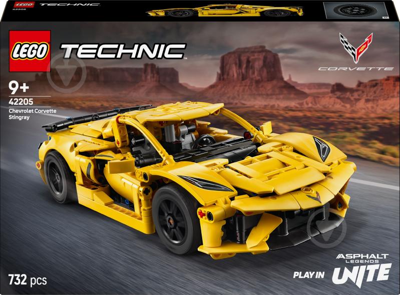 Конструктор LEGO Technic Шевроле Corvette Stingray 42205 - фото 1