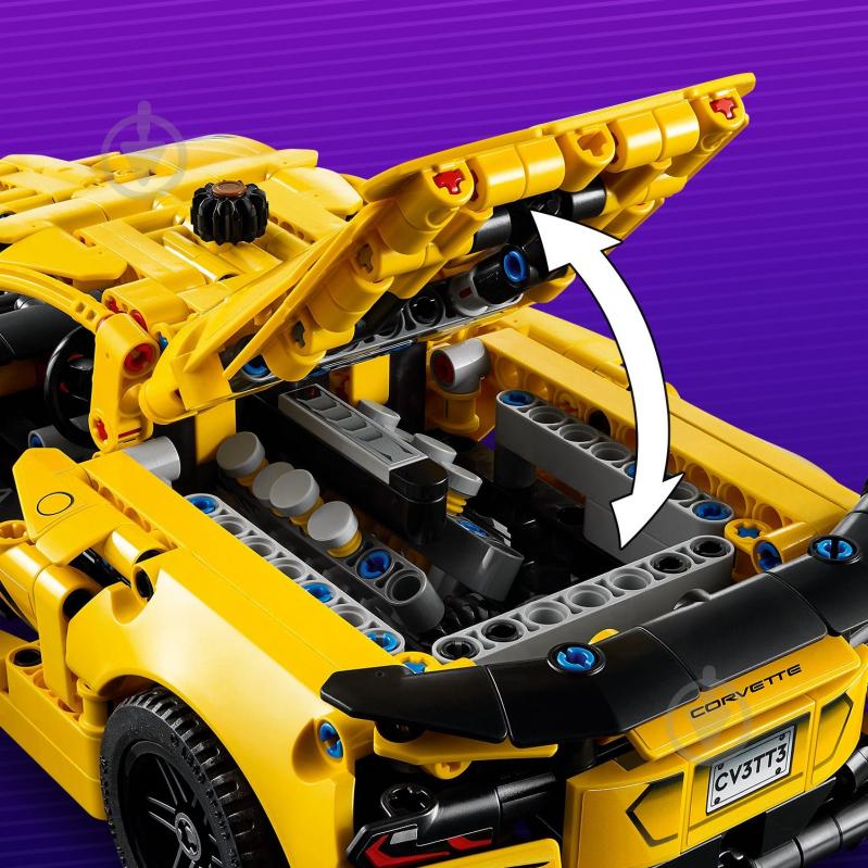 Конструктор LEGO Technic Шевроле Corvette Stingray 42205 - фото 15