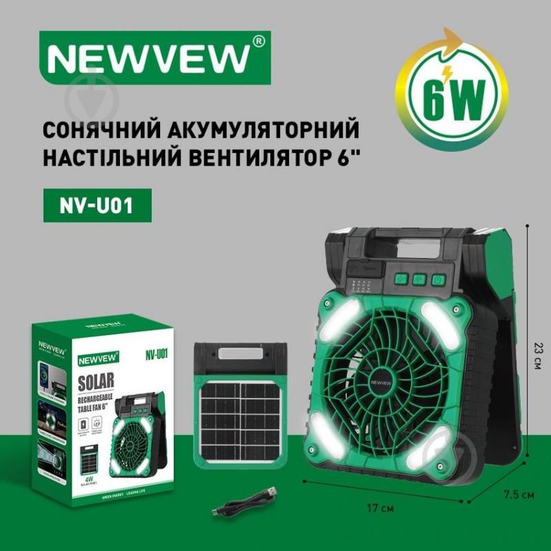 Вентилятор NEWVEW NV-U01 - фото 9